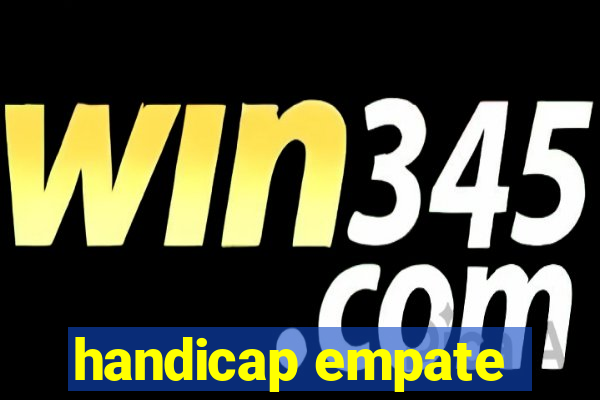 handicap empate